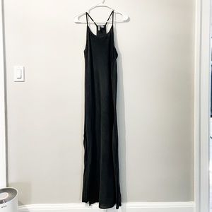 Spaghetti-strap maxi dress